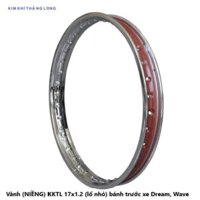 Vành (NIỀNG) KKTL 17×1.2 (lổ nhỏ) bánh trước xe Dream, Wave