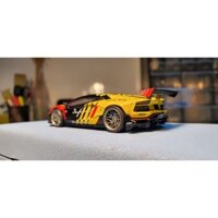 Vành và lốp xe dành cho mô hình 1:64 ( Mâm xe Lamborghini độ libety walk mẫu 02 )