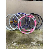 Vành xe đạp nhôm 2 lớp 24-175(47-507) lắp vào xe 1 tốc độ phanh cơ (Size được ghi trên lốp xe )