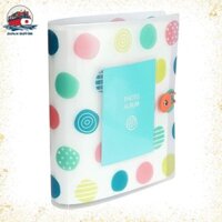 VANJOH Band Photo Album KG200 Pastel Dot Photo Album L-Post KG can store 200 sheets 200011 BA-KG200-PD