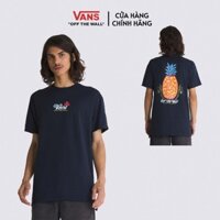 Vans Áo Pineapple Skull Ss Navy VN000G5HNVY