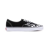 Vans authentic checker flame