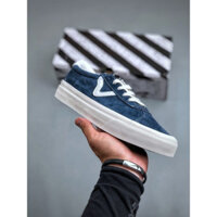 Vans locker og epoxy ECH retro vintage navy blue low vulcanized skateboard shoes vn04u12xmn 35-44