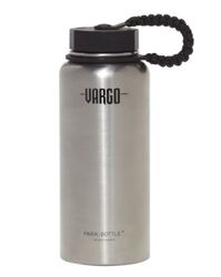 Vargo - Bình giữ nhiệt 32 Oz /0.95 Lít Màu thép bạc ( T-460 - Insulated stainless steel Para-bottle - Natural Color)