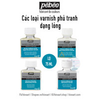 Varnish phủ tranh sơn dầu PEBEO 75ml