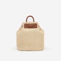 Vascara - Balo Cói Dây Rút - BAC 0106 - Màu Be [Chính hãng]