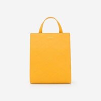 Vascara - Balo Mini Dáng Chữ Nhật Nhấn Chỉ Nổi Hình Học - BAC 0107 - Màu Vàng Đậm [Chính hãng]