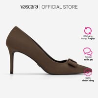 Vascara Giày Bít Mũi Nhọn Đính Nơ Trang Trí - BMN 0728