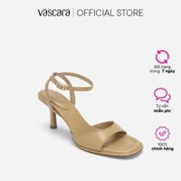 Vascara Sandal Ankle Strap Nhấn Đệm Lót Giày May Chần - SDN 0753