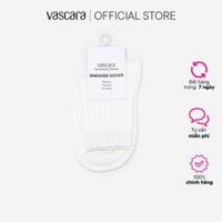 Vascara Vớ Cổ Cao Họa Tiết Sọc Dọc - SOC 0001 - Trắng - Freesize