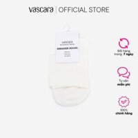 Vascara Vớ Cổ Cao Họa Tiết Trơn - SOC 0002 - Trắng - Freesize