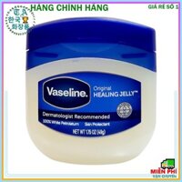 Vaseline dưỡng ẩm [Da mịn màng 100%_Hàng Auth] Sáp dưỡng da đa năng Vaseline 49g Original của Mỹ
