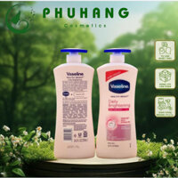 Vaseline Sữa Dưỡng Thể Vaseline Healthy White UV Lightening 725ml - 600ML (Màu Hồng)