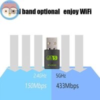 Vast 600Mbps USB WiFi 5.0 Adapter 2in1 Dongle Dual Band 2.4G & 5GHz USB WiFi 5 Mạng Không Dây Wlan Thu DRIVER MIỄN PHÍ
 4.7 345 Đánh giá 2432 đơn hàng EN