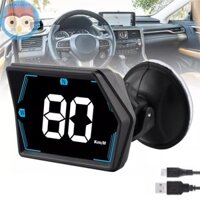 Vast Báo Động Quá Tốc Độ Phụ Kiện Xe Hơi G20 Cho Ô Tô Xe Tải Xe Buýt GPS Kỹ Thuật Số La Bàn Đồng Hồ Tốc Độ Phông Chữ Lớn Đầu Lên Màn Hình Ô Tô HUD EN