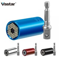 Vastar Universal Cờ Lê Đo Lực Đầu 7-19 Mm Cờ Lê Ổ Cắm Cần Siết Tay Áo Dụng Cụ Cầm Tay