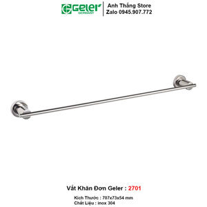 Vắt khăn đơn Geler 2701