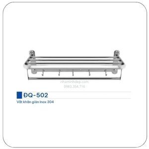 Vắt khăn giàn Inox 304 ĐQ502