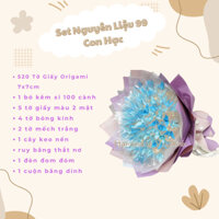 Vật Liệu Làm Bó Hoa 99 Con Hạc Giấy - Handmade Vit Xinh