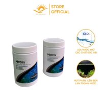 Vật Liệu Lọc Matrix Chính Hãng Làm Trong Nước, Khử Mùi Tanh Cho Bể Cá ( Hộp 1 Lit)