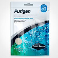 Vật liệu lọc Seachem Purigen cao cấp túi  100ml khử vàng đục màu lũa làm trong nước cho hồ cá, hồ thủy sinh