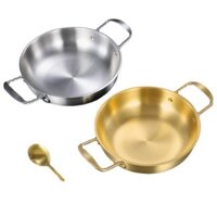 Vật lý Phong cách Hàn Quốc Nồi mì ăn liền Phong cách Thái Lan Dongyin Gong Nồi súp bằng thép không gỉ Nồi Ramen vàng Nồi hải sản Nồi quân đội dày Nồi nấu mì gia dụng