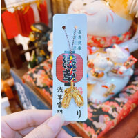 Vật phẩm may mắn guốc gỗ Geta cây Tài Lộc Koban từ đền Sensō-ji Asakusa Kannon Nhật Bản