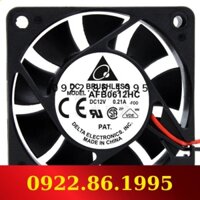 [VAT] Quạt Quạt Hướng Trục Đôi Bóng 60*60Mm Afb0612hc 6015 12V 0.21a đang sale