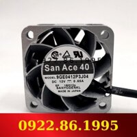 [VAT] Quạt Quạt Làm Mát Nhiệt Độ Cao Khung Nhôm 4028 Sanyo 4Cm 9ge0412p3j04 12V 0.65A đang sale