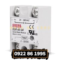 [VAT9] Sinotimer Rơ Le Trạng Thái Rắn Ssr-60da Rơ Le Ssr-80da DC-AC Thực Tế 3-32V Dc  có VAT