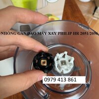 Vấu dao nhông máy xay ép trái cây Philips HR1811 HR1847 HR1848 ren 4 li