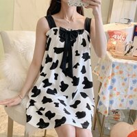 Váy 2 dây bò sữa V291