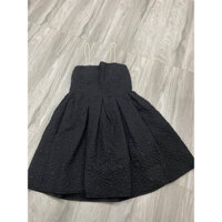 VÁY 2 DÂY NGỌC DÁNG XOÈ CHIẾT EO