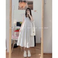 Váy 2 Dây Xuông Cho Chị Em Đi Chơi Dự Tiệc Thêm Xinh Và Lộng Lẫy.{KHÁNH ANH STORE}