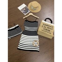 VÁY 2DAY LEN TĂM ÔM BODY TÔN DÁNG