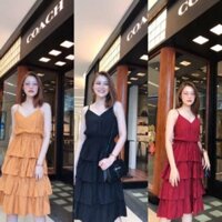 Váy 4 tầng 2 dây