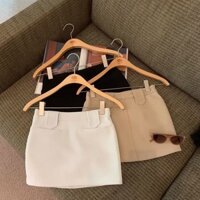 Váy âu yếm ôm hông cạp cao Jiashucheng Chân Váy Thu Đông cho nữ mẫu ngắn mẫu cao Hot Phong cách phương Tây dopamine