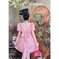 váy babydoll bánh bèo dễ thương về 2 màu