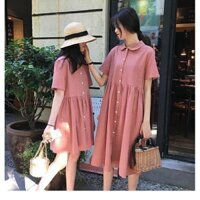 VÁY BABYDOLL CỔ SEN ĐÔI BẠN THÂN