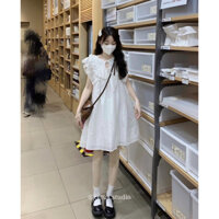 váy babydoll trắng