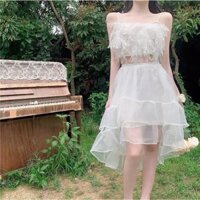 VÁY BÁNH BÈO CHO CÁC NÀNG ĐÂY Ạ🥰🥰🥰🥰siêu xinh xắn phù hợp với các nàng style bánh bèo công chúa