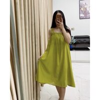 Váy bầu 2 dây đũi - siêu mát lịm