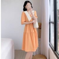 Váy bầu bigsize đến 100kg dáng công sở,đủ size đến 100kg