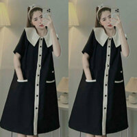 Váy bầu cộc tay công sở có túi B060