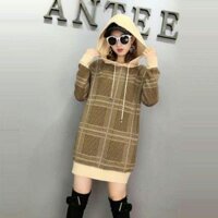 Váy bầu len suông