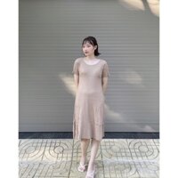 Váy Bầu Mùa Đông Dáng Suông Len Mềm Mịn Từ 40 Đến 70kg