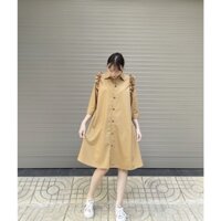 Váy Bầu Mùa Hè Tay Lỡ Dáng dài Đẹp Sang Chảnh Chất Mát Freesize Dưới 70kg