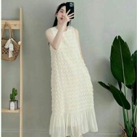 Váy Bầu Mùa Hè Thiết Kế Sát Nách Dáng babydoll