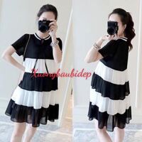 Váy Bầu Voan LụaBaby Doll VTK22 - L 50-62