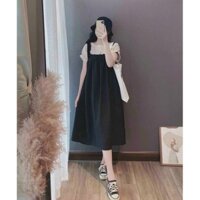 Váy Bầu Yếm kèm áo siêu xinh